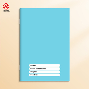 Solid-color Simple Coil-bound <strong>Notebook</strong> for Export, Subject-bound Saddle-stitched Diary, Lined Student <strong>Notebook</strong> - Product Image 1