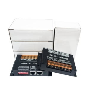 DC12-24V 4CH RGBW DMX512 Контроллер декодера для RGB/RGBW светодиодные полосы