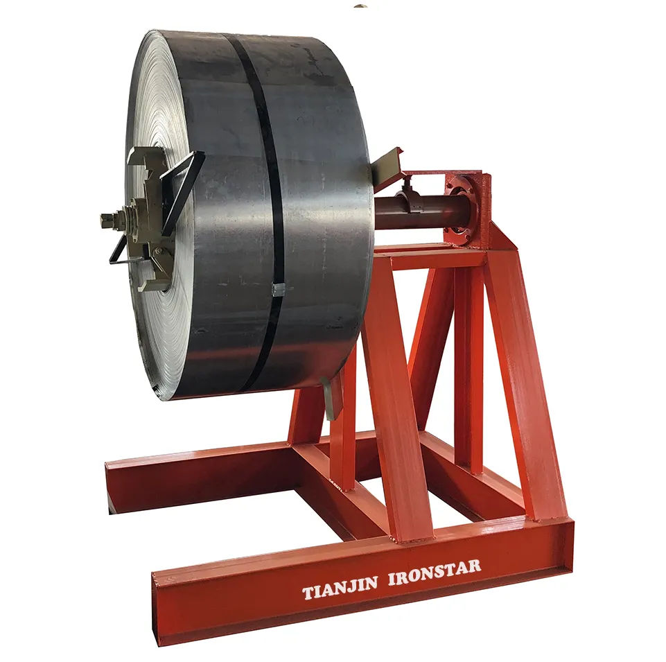 Desbobinador manual de 3 toneladas, máquina formadora de rolos de bobina de aço hidráulica com capacidade de carga de 10 toneladas