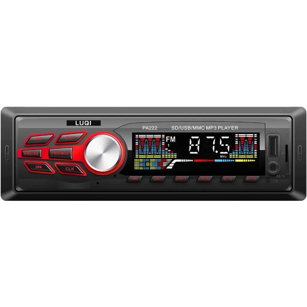 Alta Qualidade Carro Sem Fio Música Baixar Mp3 Player com BT USB Radio OEM Áudio Estéreo Display LCD