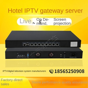 IPTV Gateway Server for Hotels 4K HDデジタルTVストリーミングメディアIntel Core I5クアッドコアDDR3 RAM SSD AU米国産業用デコーダ - Product Image 3