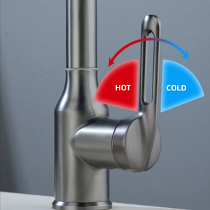Multi Functional Waterfall Basin <strong>Faucet</strong> <strong>4</strong> Modes Stream Sprayer 360 Rotation Hot Cold Water <strong>Sink</strong> Mixer Wash Tap for Bathroom