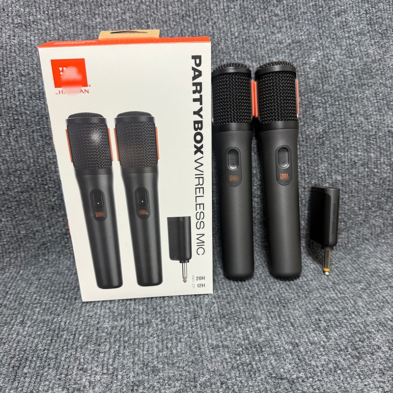 Party box Wireless Microphone Black