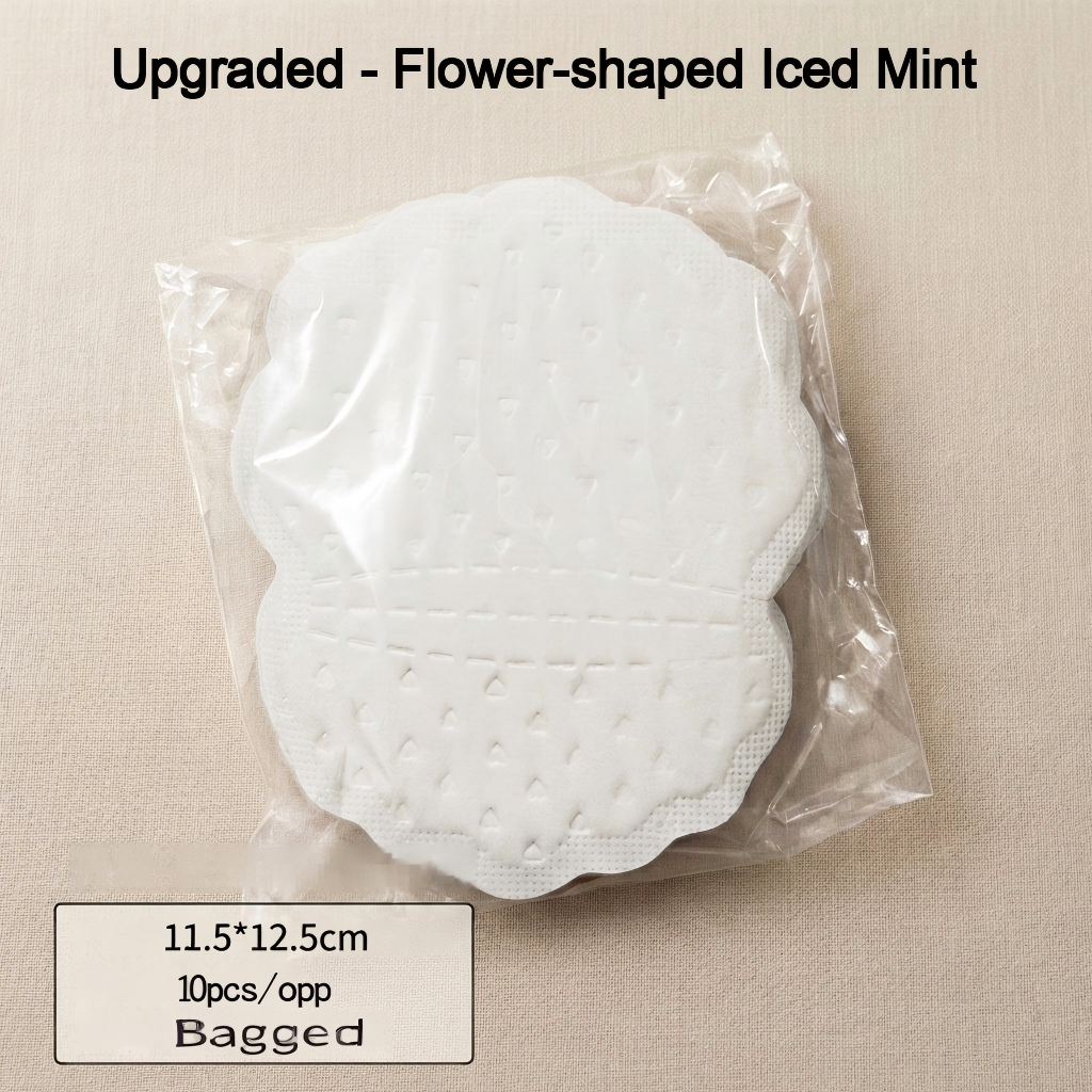Flower shape/Icy Mint/10pcs/bag/11.5*12.5cm