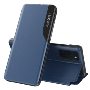 三星galaxy S24 plus S24超皮革智能外壳的视图屏幕侧自动睡眠皮革翻盖手机外壳 - Product Image 2