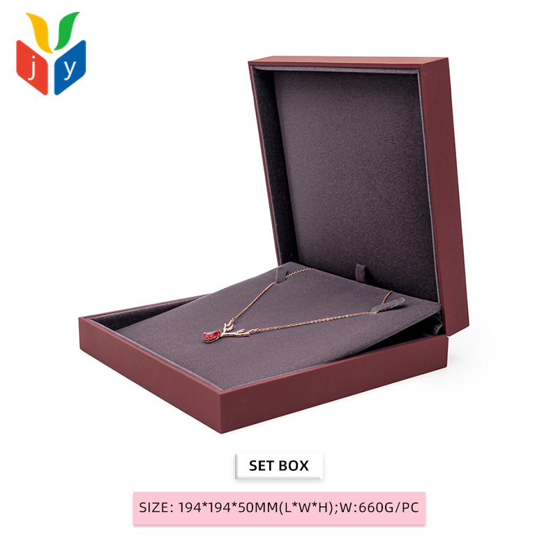 Caja de juego granate