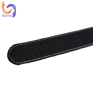 Bridas de nailon antiestáticas duraderas y fuertes reutilizables de Color con logotipo personalizado con hebilla de plástico, correas de gancho autoadhesivas - Product Image 3
