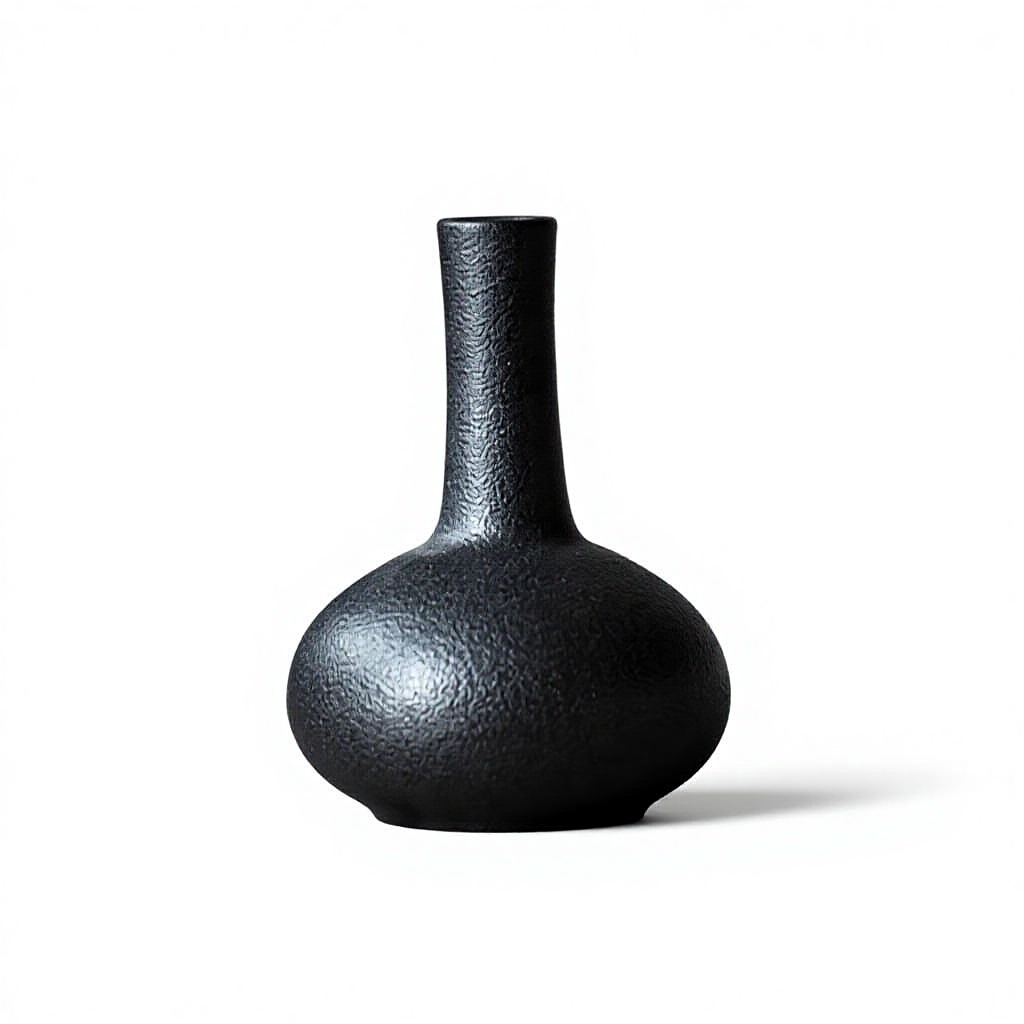Black Small vase D
