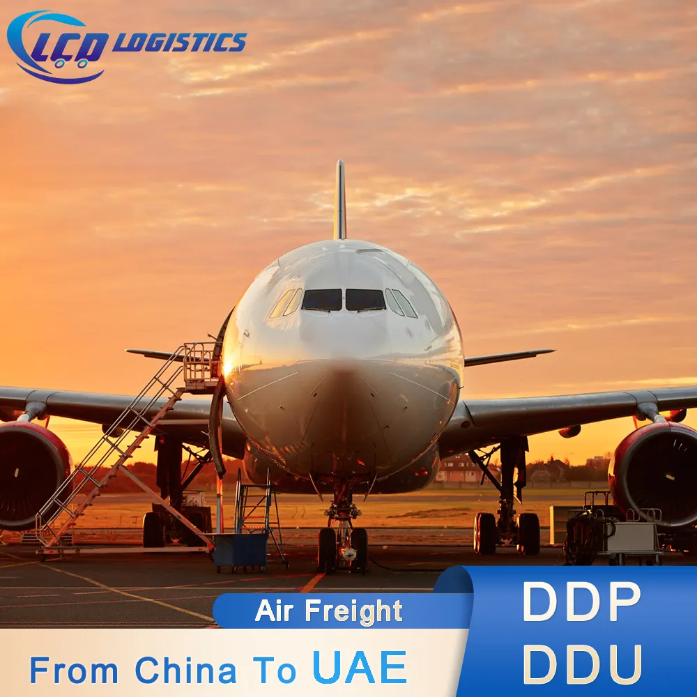 Giá rẻ cửa đến cửa vận chuyển tốc độ vận chuyển hàng không hậu cần đại lý từ Thượng Hải guanzhou thâm quyến trung quốc đến Dubai sân bay UAE