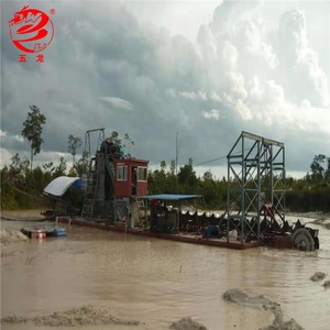 中国最新电动切割吸挖泥船建造高效选矿管道疏浚船 - Product Image 4