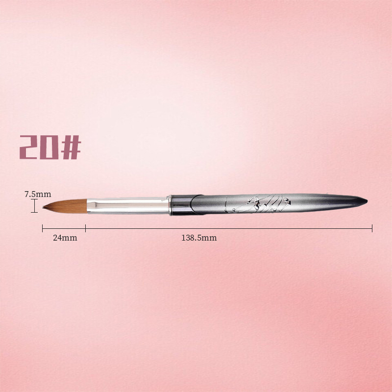 N.º20 bolígrafos de cristal (tubo de PVC)