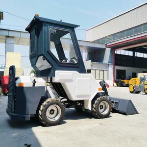 Cargadores Ingeniería de construcción Cargadora de ruedas Multifunción frontal 2025 Nueva cargadora de ruedas de descarga con cubo