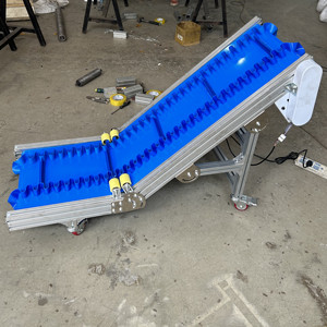 ロードボックスラインをアンロードするためのCE付きポータブル調節可能な速度自動ベルトコンベアシステム - Product Image 3