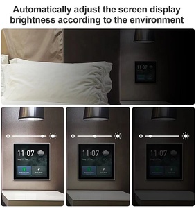 UEMON Smart Home Touch pannello di controllo Tuya WiFi comando vocale Android interruttore elettrico multifunzione Standard europeo - Product Image 6