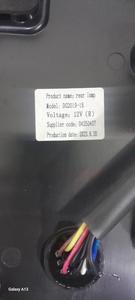 12v אוטובוס משולב מנורה אחורית DG2019-1B הוביל אור הזנב