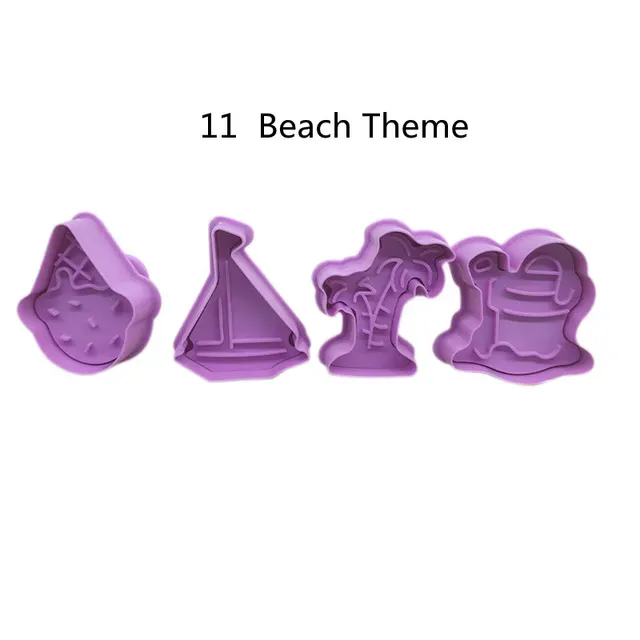 Plage violette