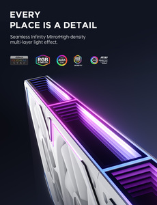 Ventiladores Asiahorse RGB para carcasa de PC Ventiladores de refrigeración ARGB de alto rendimiento de 120mm con funcionamiento silencioso y control PWM - Product Image 4