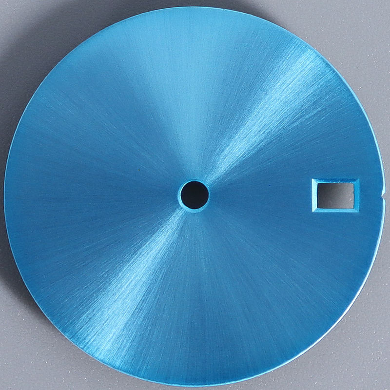 Cadran de couleur bleue 4