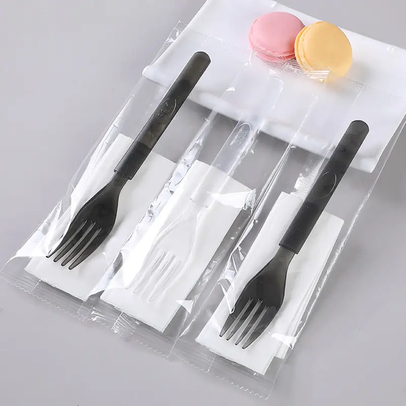 Tenedores de plástico transparente Tenedores desechables pesados Cubiertos transparentes resistentes de 6,7 pulgadas Utensilios de plástico perfectos para fiestas