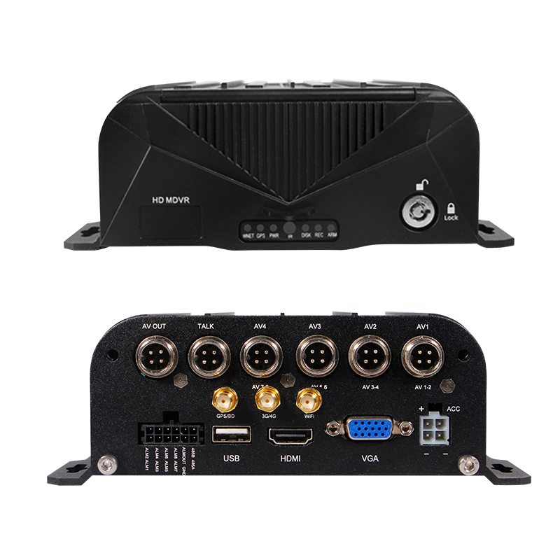 4CH HDD MDVR avec 4G + GPS + WIFI