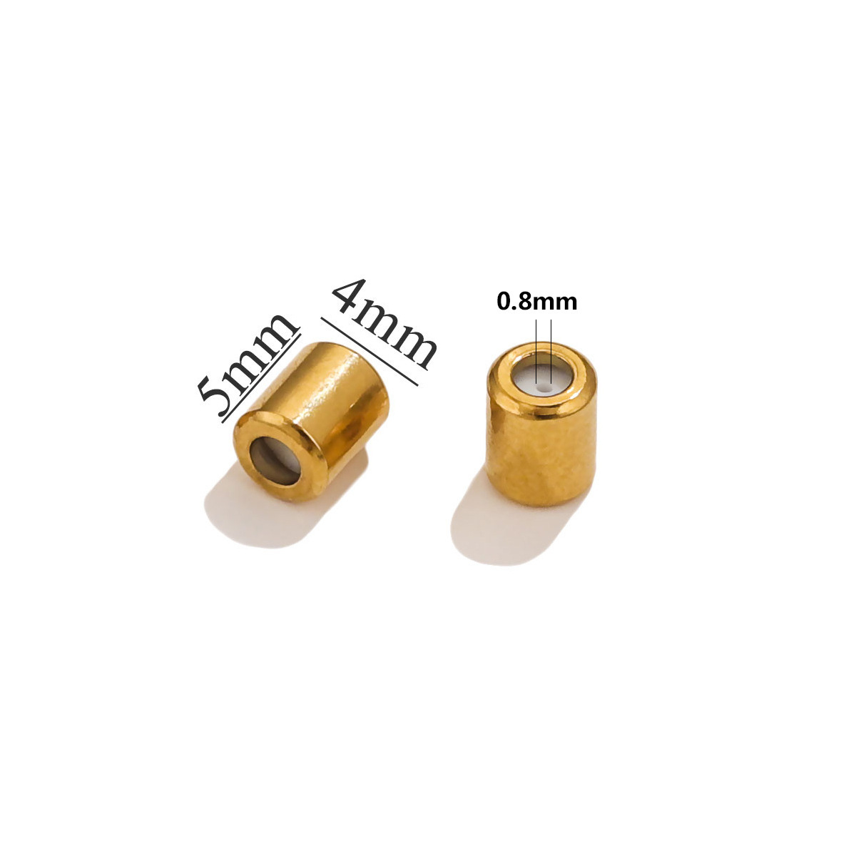 Weldless ring 4x5x0.8- gold