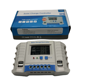 PWM 30/40/50A Controlador solar 12V 24V Carga y descarga Adaptación automática Sistema fuera de la red - Product Image 1