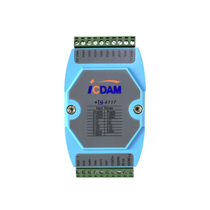ADAM-4017 + 8 módulo de entrada analógica Voltaje de CC Módulo de adquisición de corriente Soporte técnico