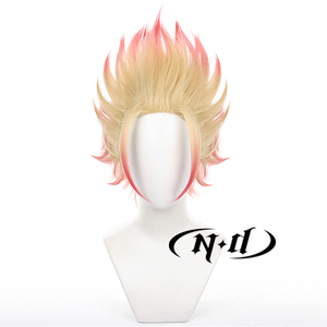 Nd shidou ryuusei cosplay tóc giả cho phụ nữ tổng hợp cap kích thước nhỏ ánh sáng màu nâu ngắn xoăn 10 inch cho truyện tranh con chủ đề bên - Product Image 2