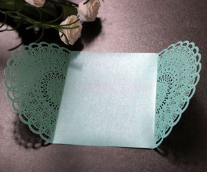 Özelleştirilmiş renkli düğün tatil tebrik ve doğum günü davetiye kartı sahipleri ofset baskı kağıdı malzeme - Product Image 3