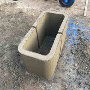 Multi funzione automatico a piedi canale d'acqua che forma macchina con stampi sostituibili, blocco di cemento che forma macchina - Product Image 4