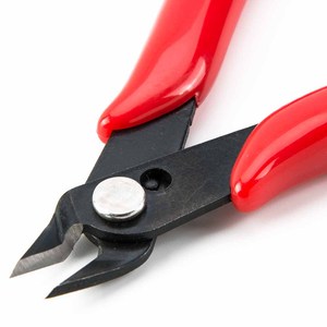モデルキット、オレンジ5インチマイクロワイヤーカッター、ミニフラッシュカッター、電子機器用クリーンカットプライヤー - Product Image 4