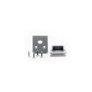 20*27Mm yüksek kalite U şekli siyah Alu alaşım 6063 ekstrüzyon konut kanal dağınık kapak için şerit lamba Bar LED profil Al - Product Image 3