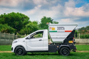 Epic0 Xe thu gom rác thải điện loại l7e Xe chở rác điện nhỏ tay lái trái ghế da Lithium tầm xa - Product Image 3