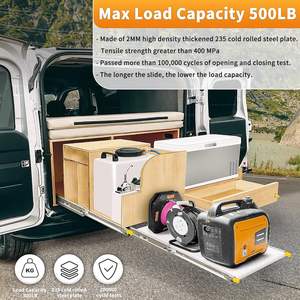 Sneida Nhiệm Vụ Nặng Nề 225Kg Cho RV 1000Mm Chiều Dài Kính Thiên Văn Kênh Nhiệm Vụ Nặng Nề Ngăn Kéo Trượt Cho Cắm Trại Ngoài Trời Phòng Tập Thể Dục - Product Image 3