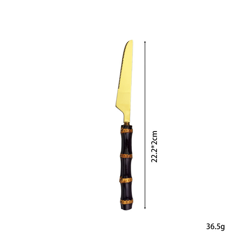 Cuchillo de mesa (Oro)