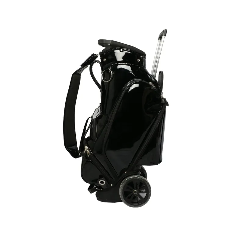 Best Verkopende Kwaliteit Golftas Pvc Custom Waterdicht Lichtgewicht 4 Weg Wiel Golf Reistas