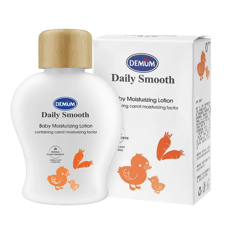 Daily Use Hypoallergenic Mild Gentle Kids Face Soothing Baby Moisturizer Body Lotion