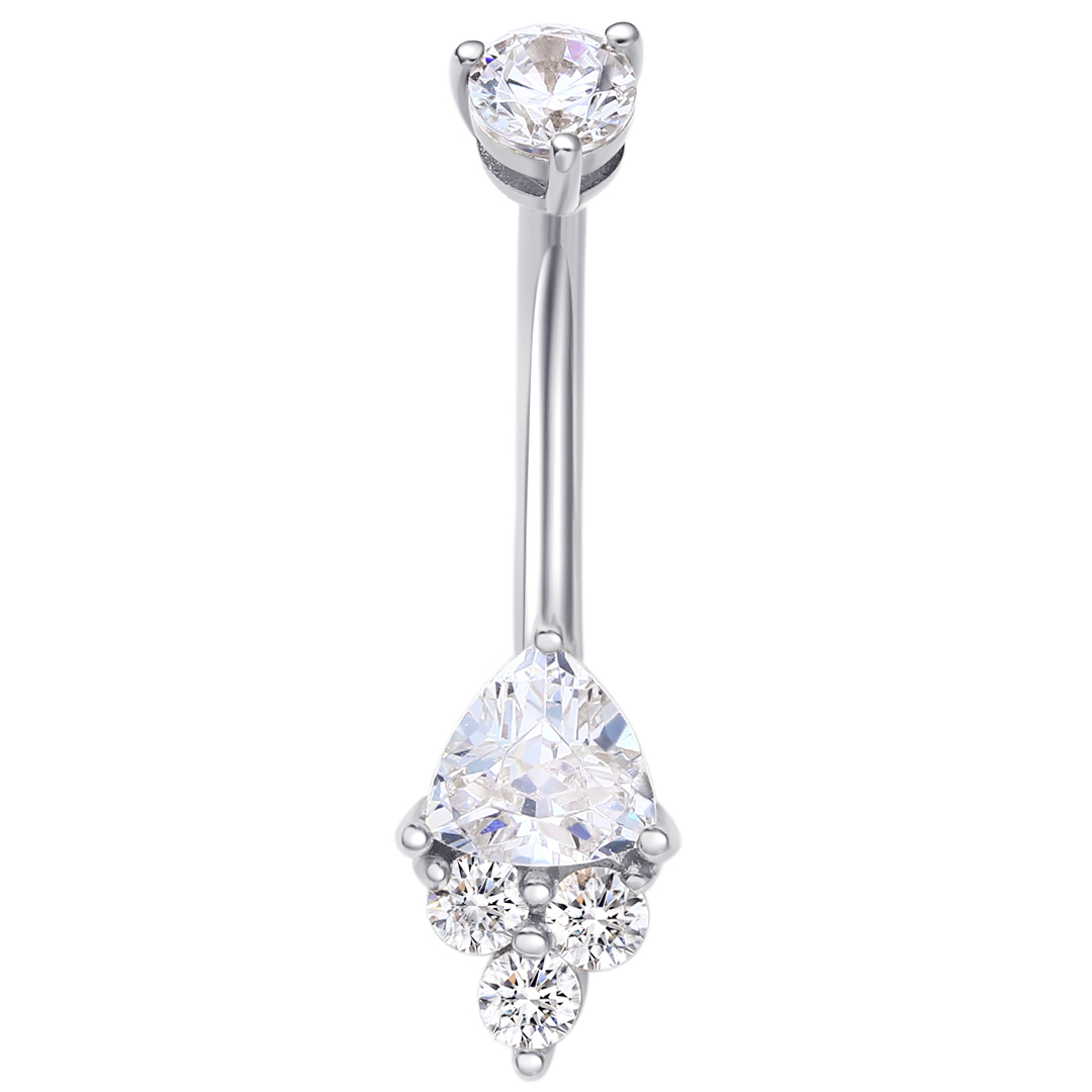 Or blanc 14 carats