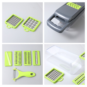 Gadgets de Cozinha Multifuncionais para Casa, Cortador de Legumes, Máquina de Cortar Legumes Rápida, Processador de Alimentos - Product Image 6
