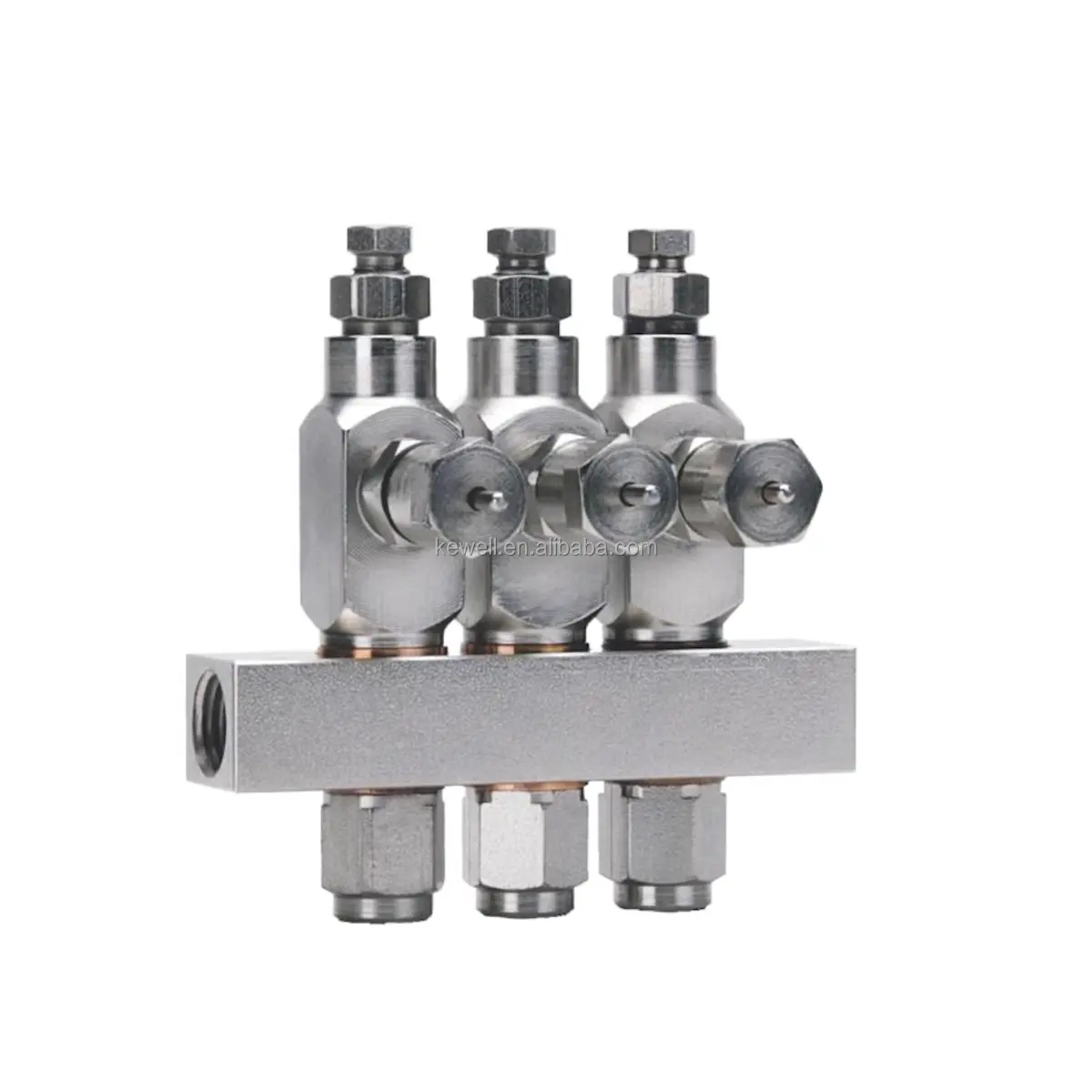 Distribuidor de válvula divisora de dispositivo de bloco de medição de lóbulo de lubrificação progressiva de óleo de modelos de injetores OEM China DL2