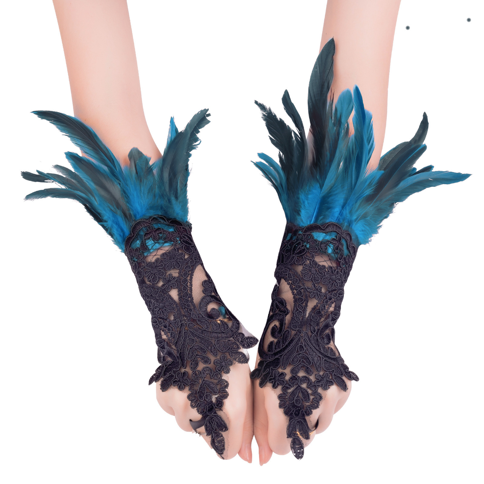 Pavo real azul
