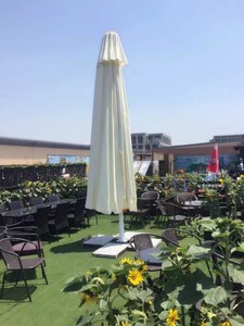 户外餐厅和商业空间用7m重型巨型伞庭院和酒店用防水大阳伞