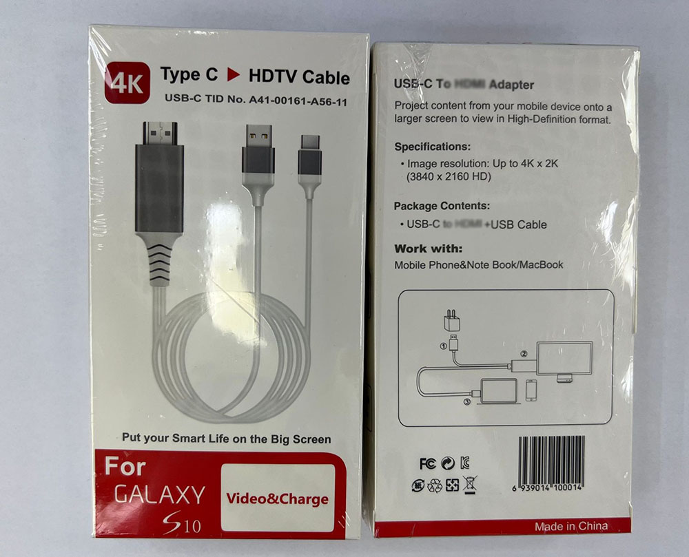 WHITE-HDMCA007(2IN1-USB & TYPE-C)