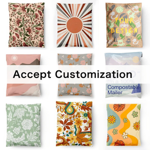 Enveloppes en poly biodégradables écologiques à impression personnalisée enveloppe expresse en poly Sac d'expédition postale d'emballage de courrier - Product Image 3