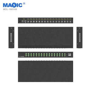Novelty <strong>HDMI</strong> KVM Switch 2.0 4K 60Hz 16 <strong>Input</strong> USB Out <strong>for</strong> <strong>Computer</strong> Mouse Keyboard Video Switcher with IR