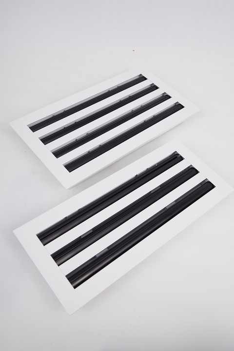 Linearer Kühlergrill-Schlitz diffusor Hochwertige Kunststoff-Lüftungs-Deckenschlitz-Luft verteiler
