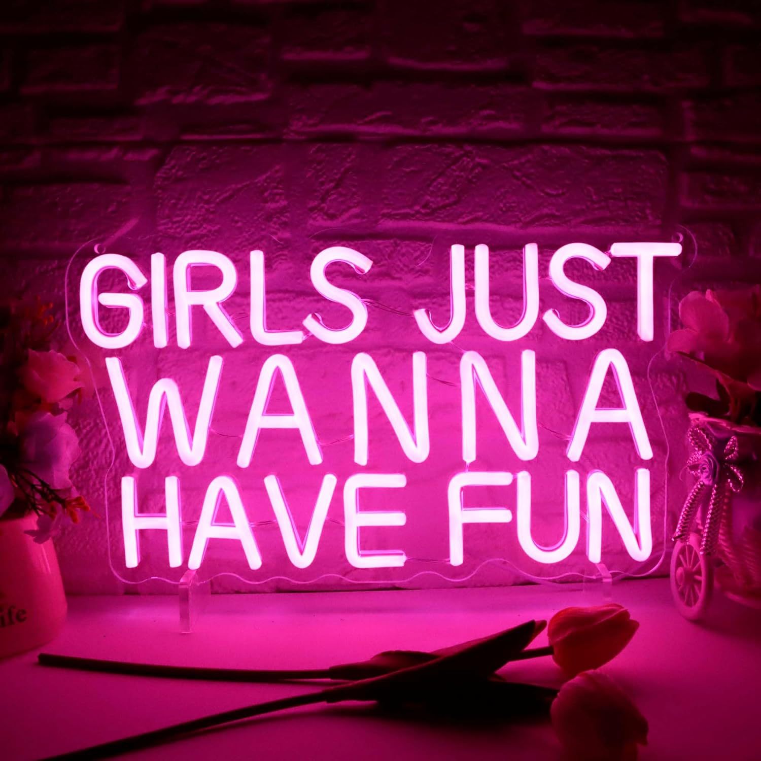 Girls Just Wanna Have Fu38x21.5cm