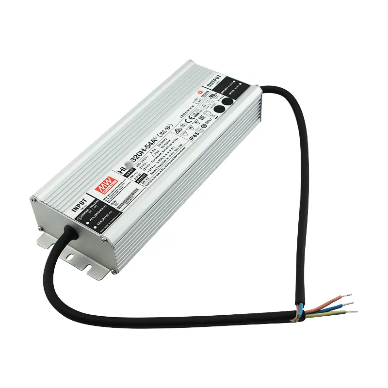 Meanwell防水LED電源IP65 HL-320H-C1750A 320W 1750m1LEDドライバー定電流