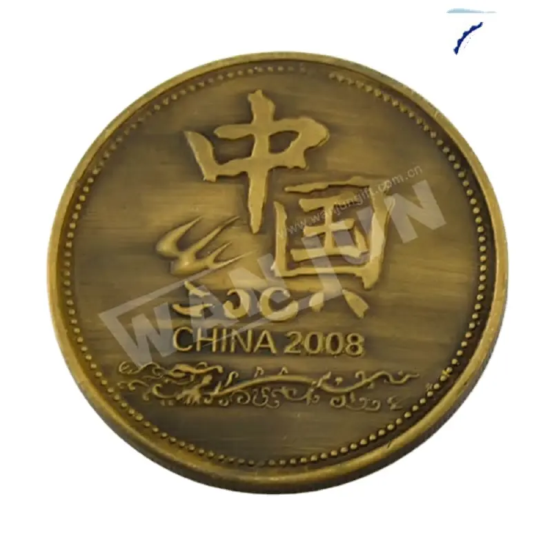 2016 उच्च गुणवत्ता चीन बनाया भारतीय पुराने प्राचीन सिक्के कीमत के लिए बिक्री/प्राचीन चुनौती सिक्के