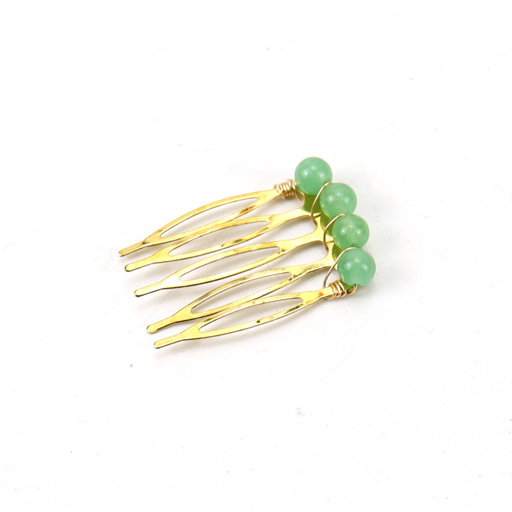 Gold+Green aventurine